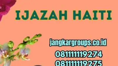 Jasa Legalisir Ijazah Haiti