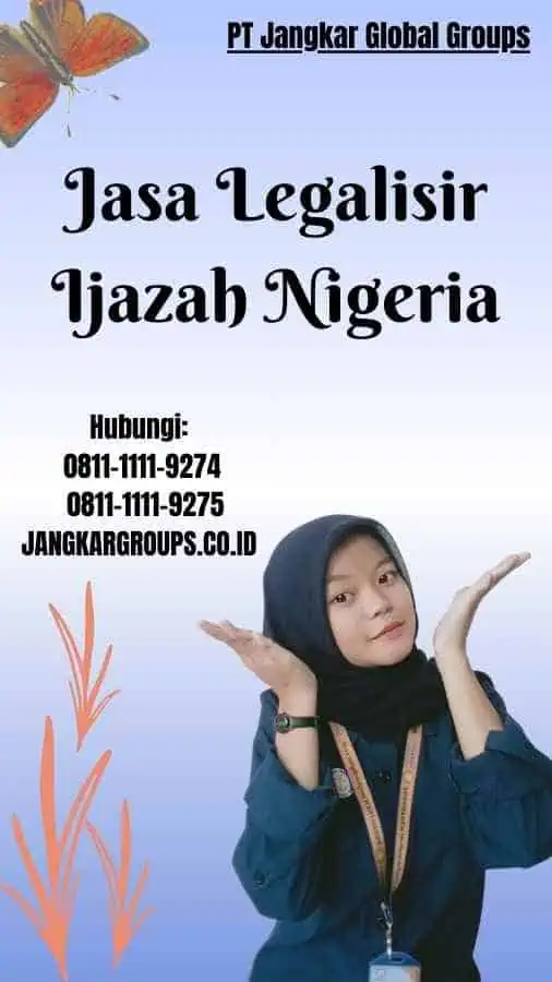 Jasa Legalisir Ijazah Nigeria