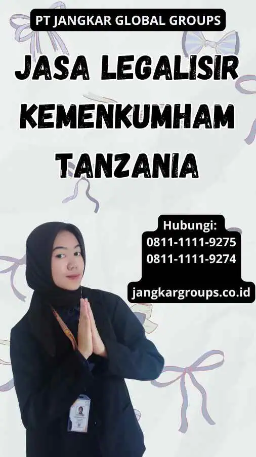 Jasa Legalisir Kemenkumham Tanzania