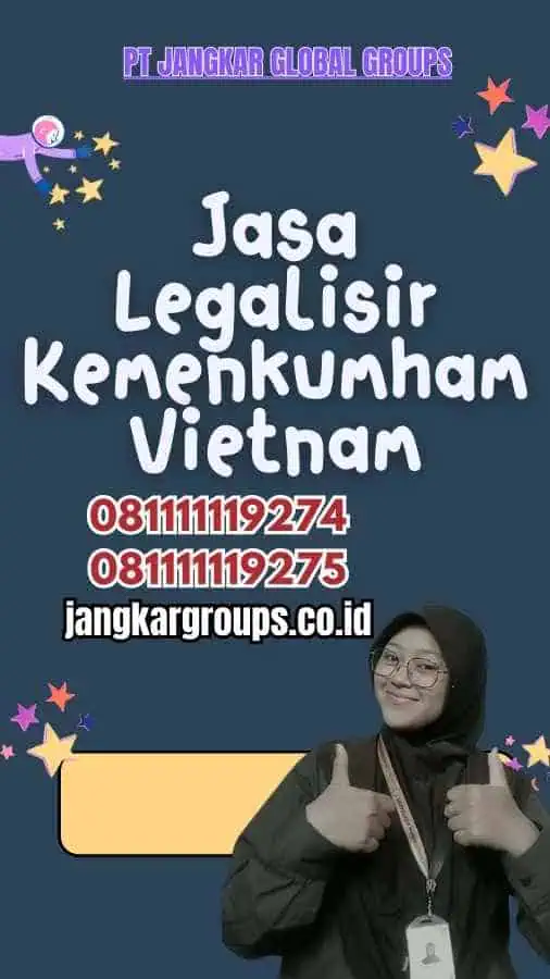 Jasa Legalisir Kemenkumham Vietnam