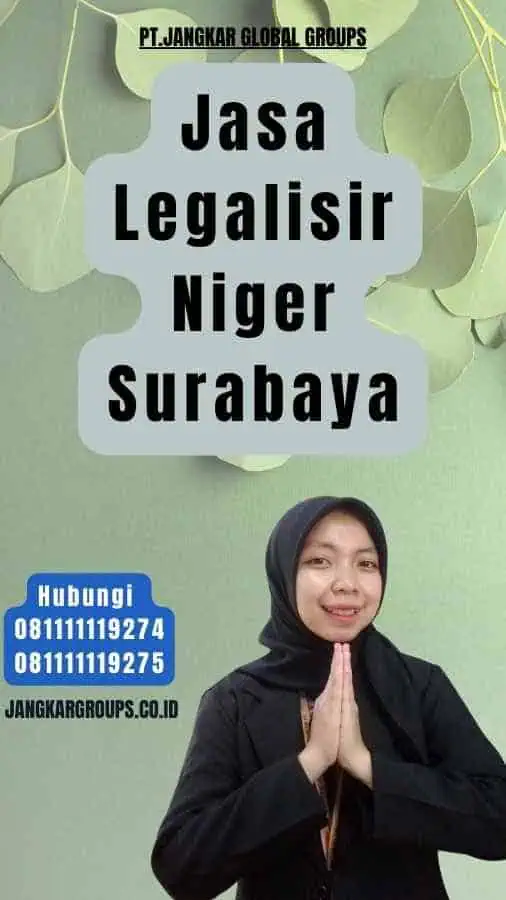 Jasa Legalisir Niger Surabaya