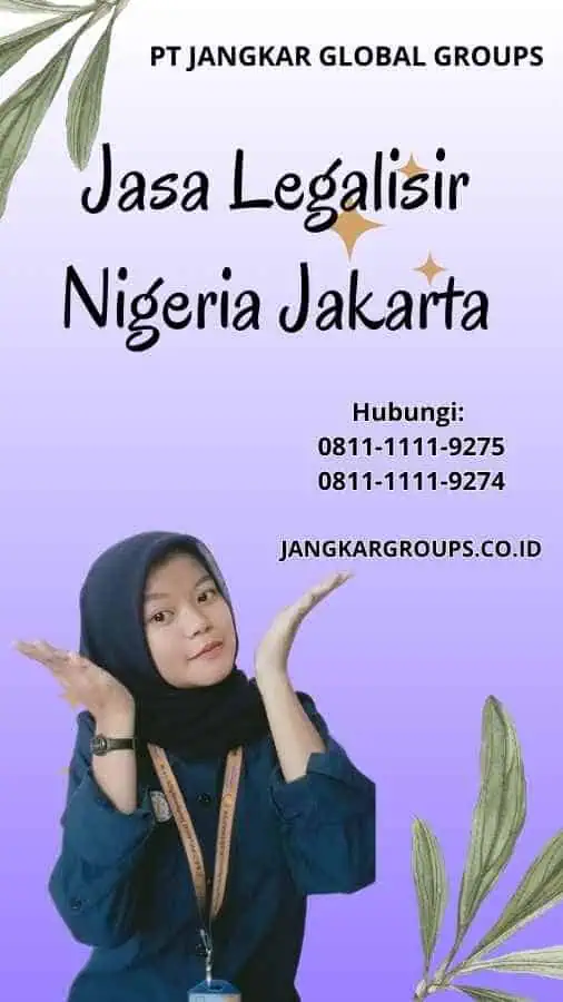 Jasa Legalisir Nigeria Jakarta