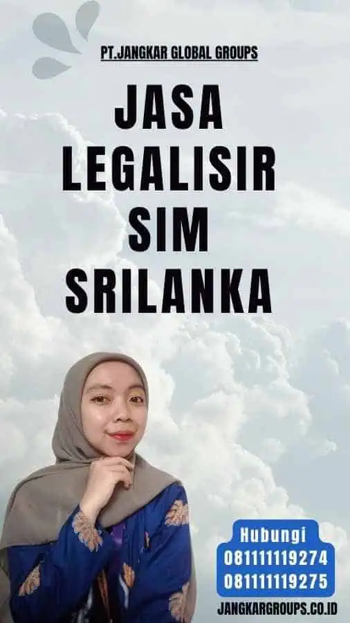 Jasa Legalisir SIM Srilanka