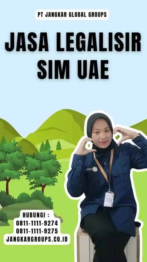 Jasa Legalisir SIM UAE