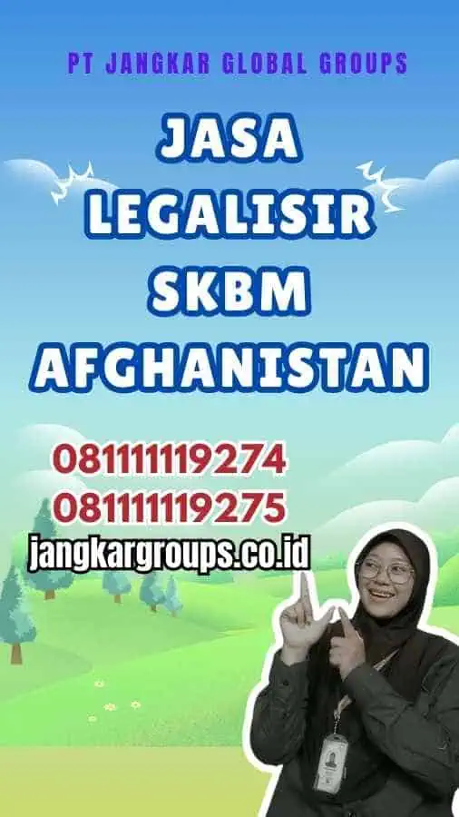 Jasa Legalisir SKBM Afghanistan