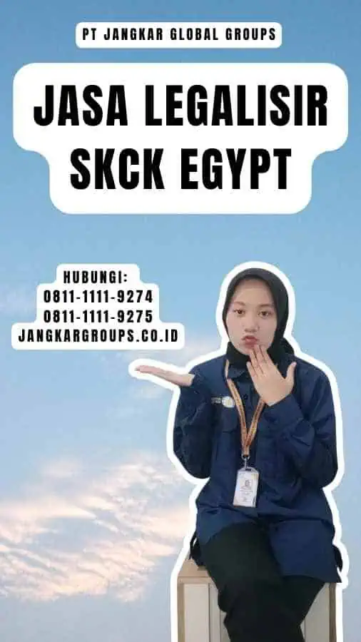 Jasa Legalisir SKCK Egypt