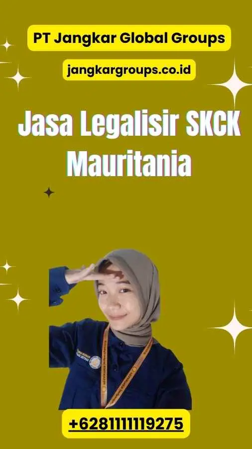 Jasa Legalisir SKCK Mauritania