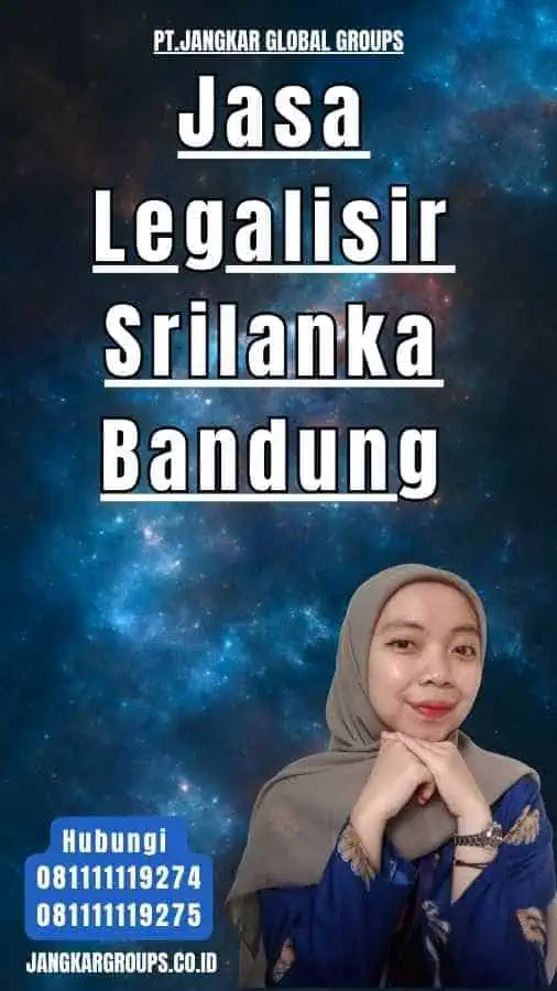 Jasa Legalisir Srilanka Bandung