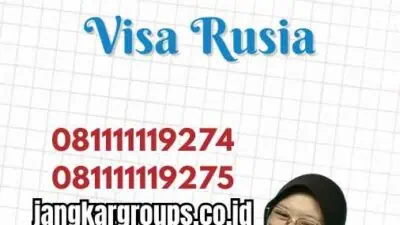 Jasa Pengajuan Visa Rusia