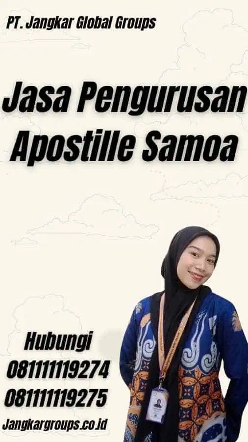 Jasa Pengurusan Apostille Samoa