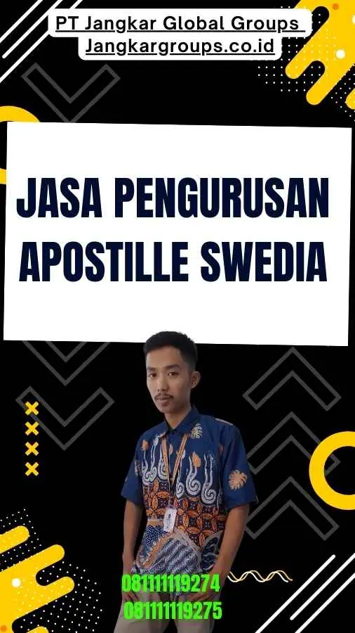 Jasa Pengurusan Apostille Swedia