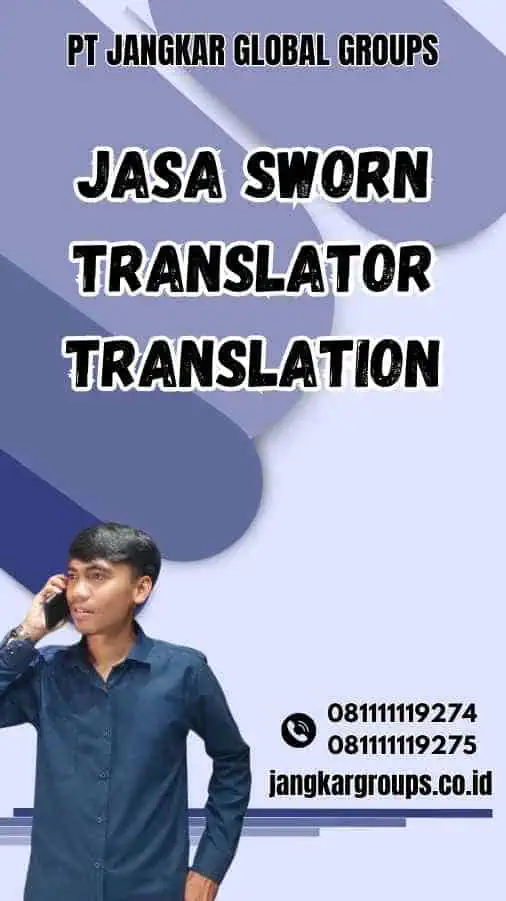 Jasa Sworn Translator Translation