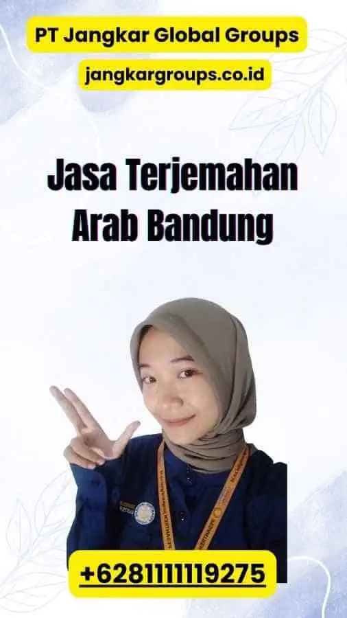 Jasa Terjemahan Arab Bandung