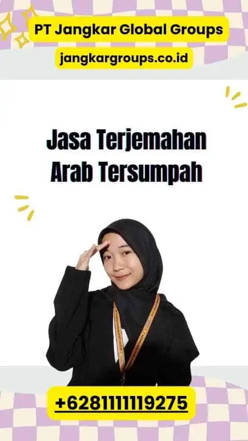 Jasa Terjemahan Arab Tersumpah