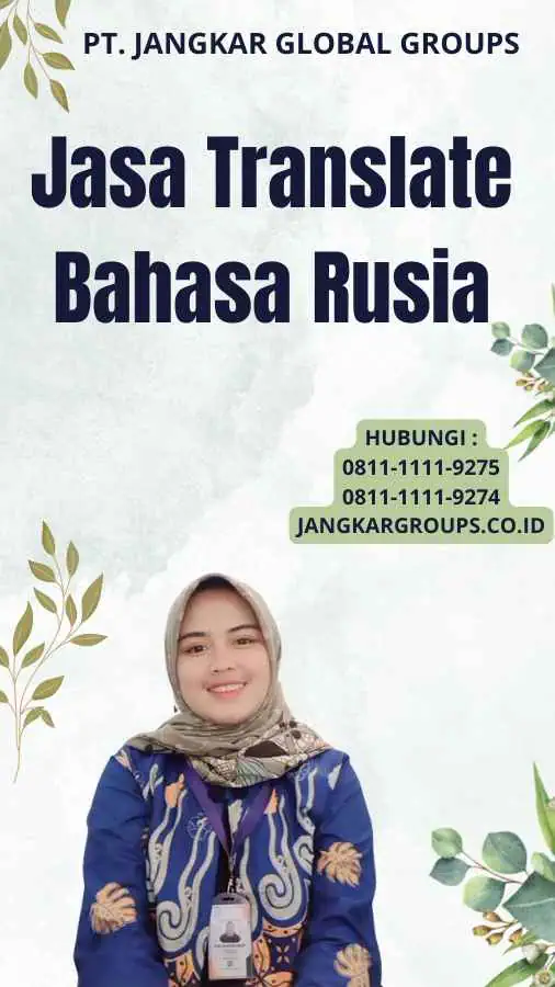 Jasa Translate Bahasa Rusia