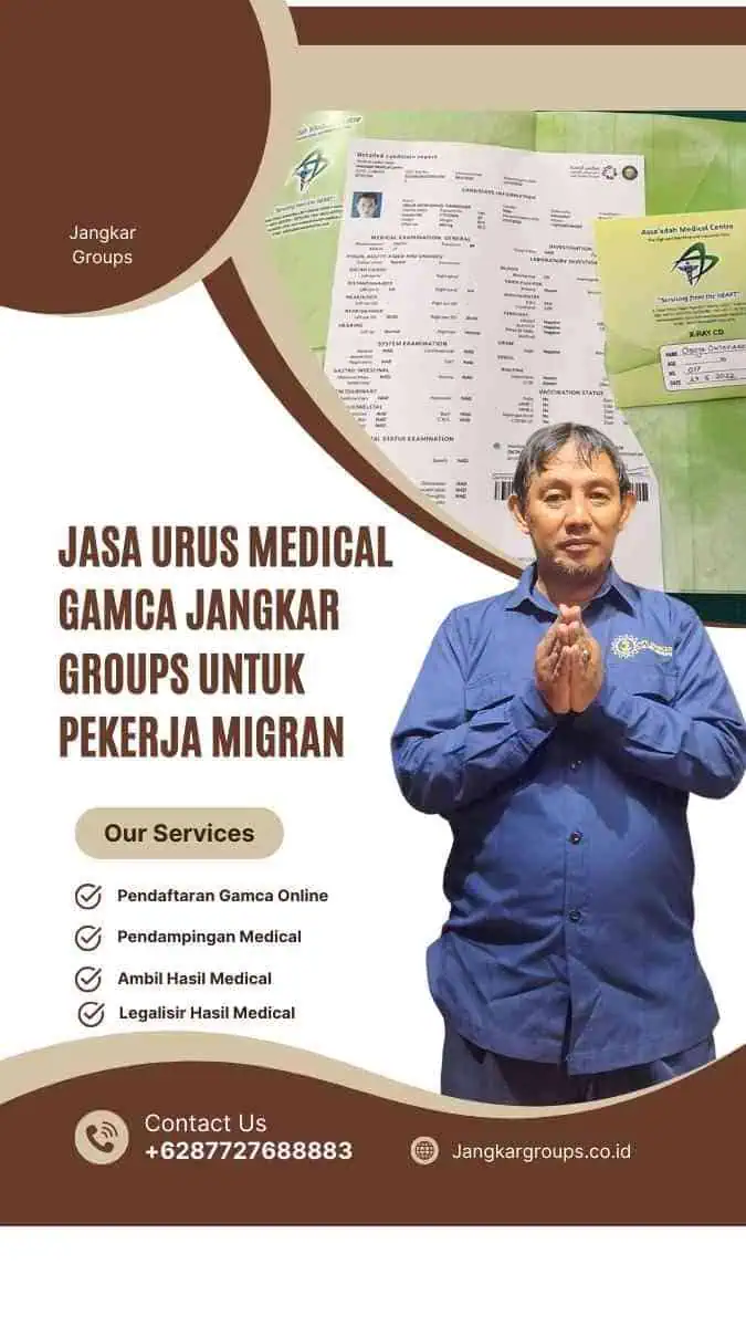 Jasa Urus Medical Gamca Jangkar Groups Untuk Pekerja Migran