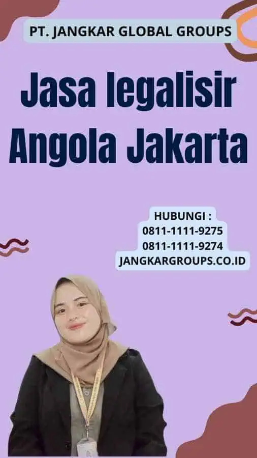 Jasa legalisir Angola Jakarta