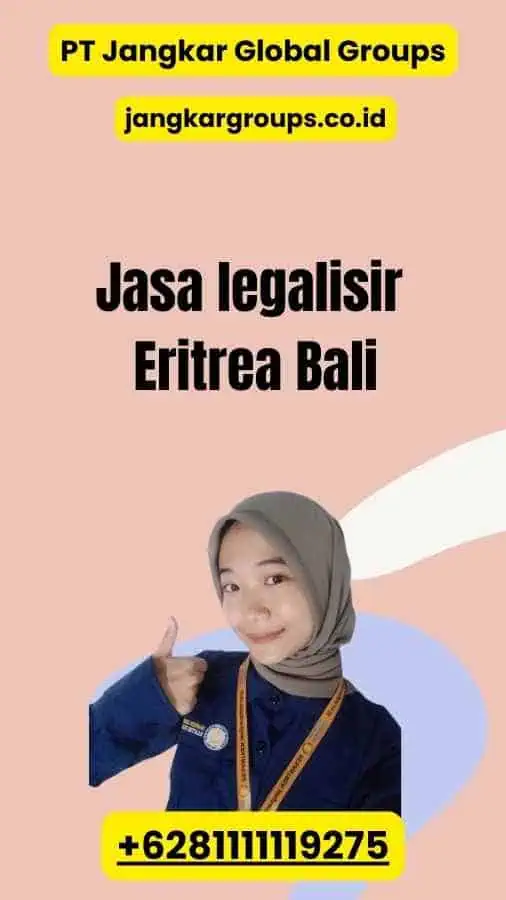 Jasa legalisir Eritrea Bali