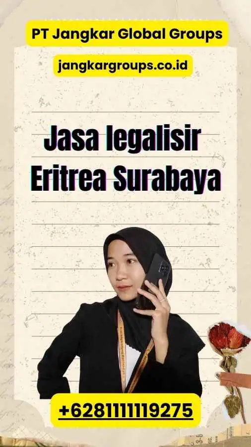 Jasa legalisir Eritrea Surabaya