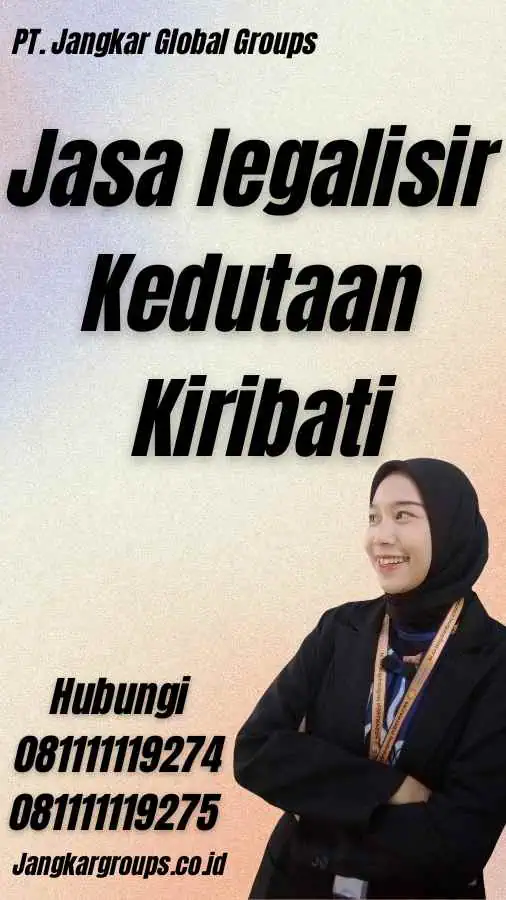 Jasa legalisir Kedutaan Kiribati