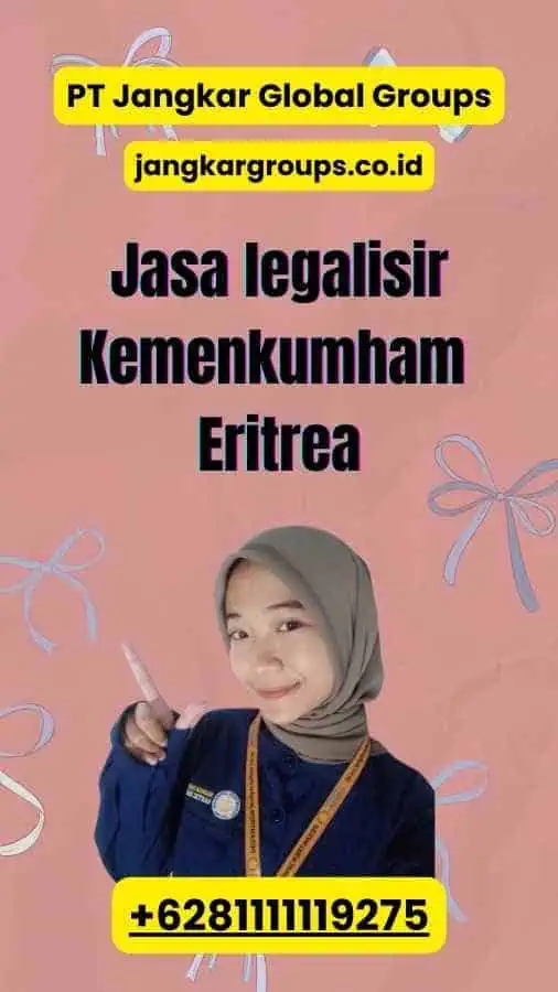 Jasa legalisir Kemenkumham Eritrea