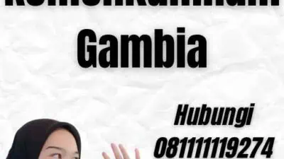 Jasa legalisir Kemenkumham Gambia