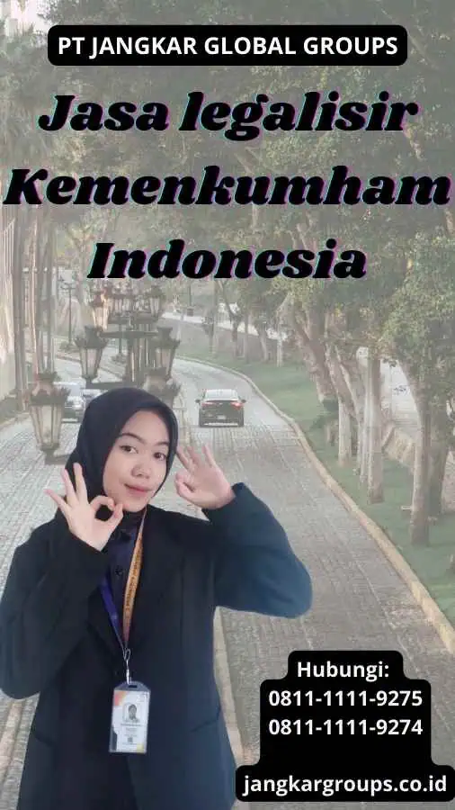 Jasa legalisir Kemenkumham Indonesia