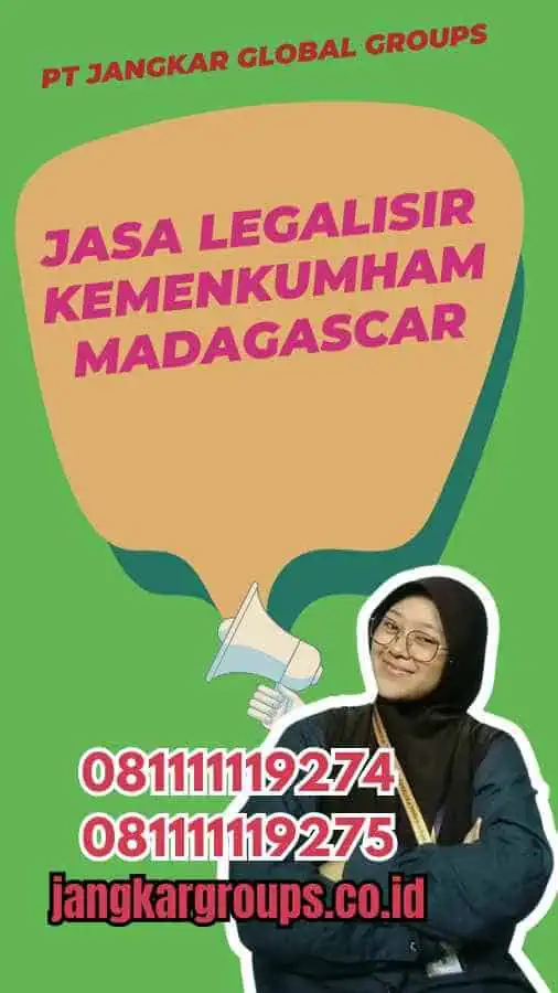 Jasa legalisir Kemenkumham Madagascar