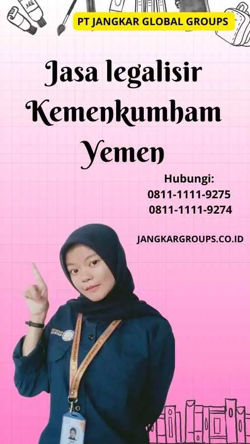 Jasa legalisir Kemenkumham Yemen