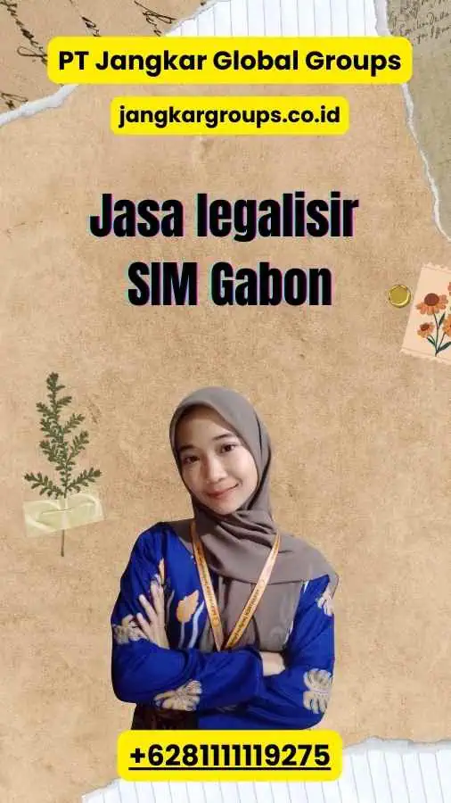 Jasa legalisir SIM Gabon