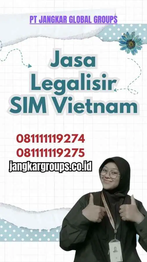 Jasa Legalisir SIM Vietnam