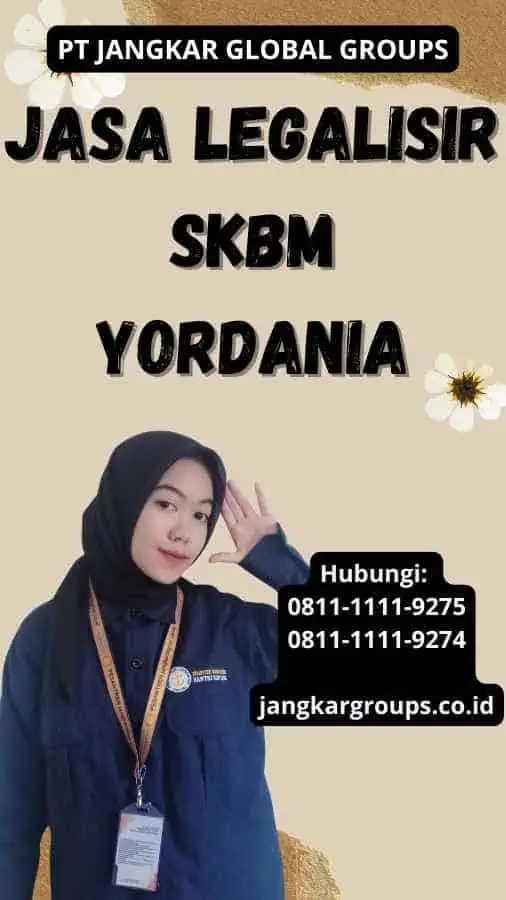 Jasa legalisir SKBM Yordania