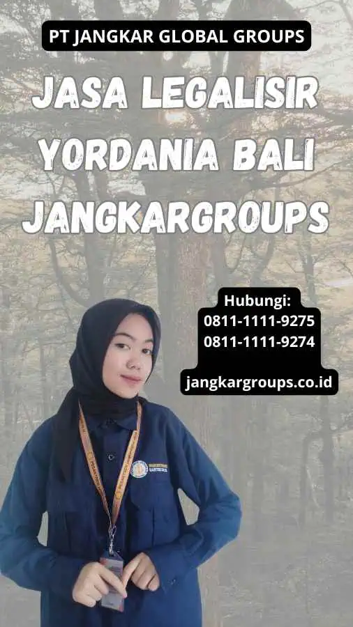 Jasa legalisir Yordania Bali Jangkargroups