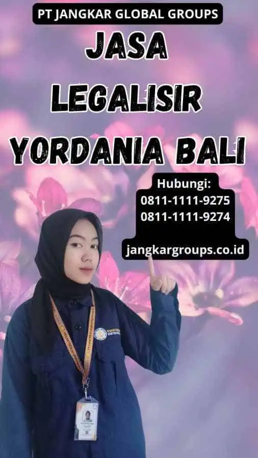 Jasa legalisir Yordania Bali