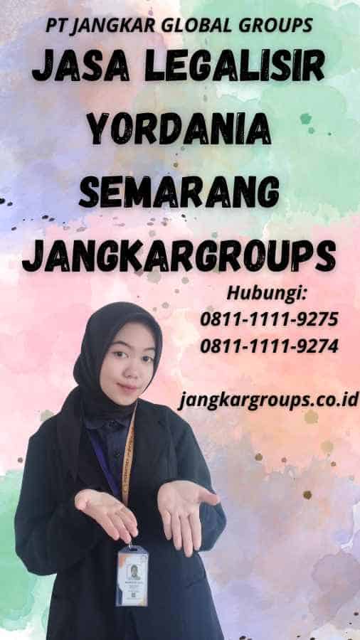 Jasa legalisir Yordania Semarang Jangkargroups