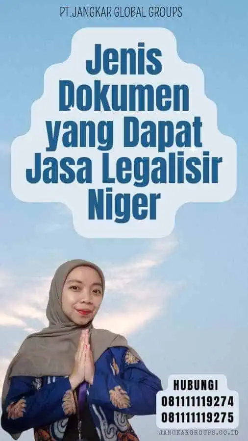 Jenis Dokumen yang Dapat Jasa Legalisir Niger