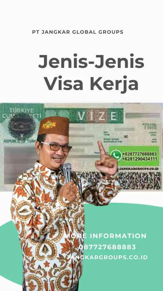 Jenis-Jenis Visa Kerja