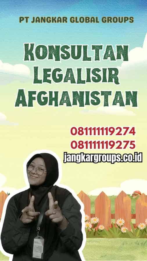 Konsultan Legalisir Afghanistan