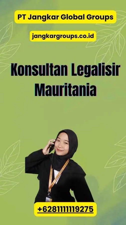 Konsultan Legalisir Mauritania