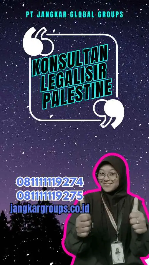 Konsultan Legalisir Palestine