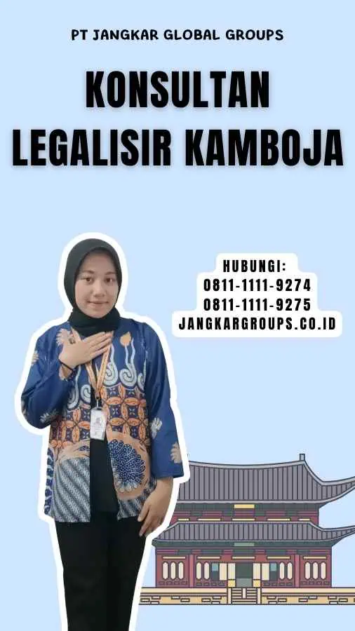 Konsultan legalisir Kamboja