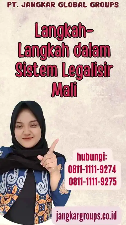 Langkah-Langkah dalam Sistem Legalisir Mali