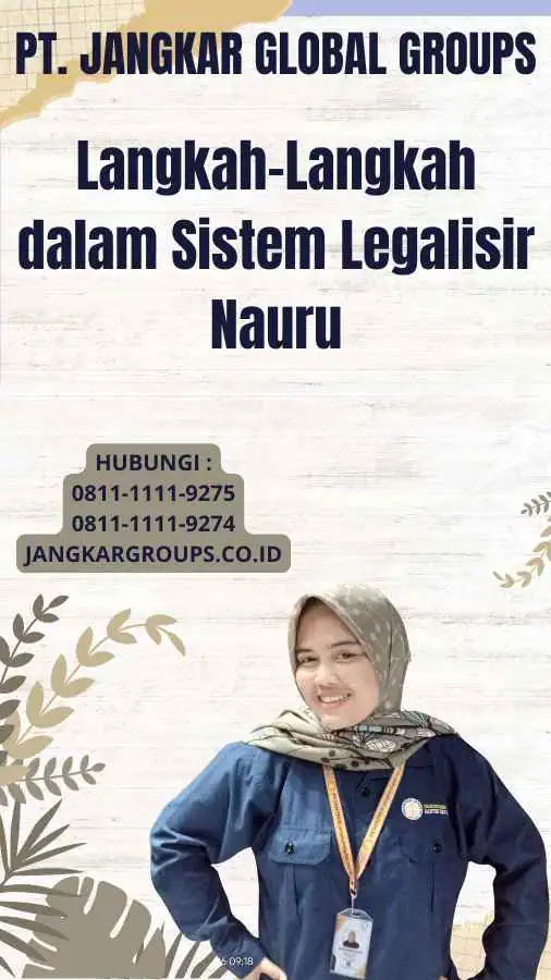 Langkah-Langkah dalam Sistem Legalisir Nauru