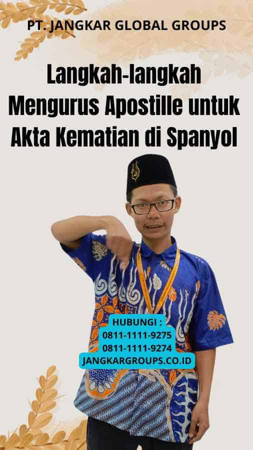 Langkah-langkah Mengurus Apostille untuk Akta Kematian di Spanyol