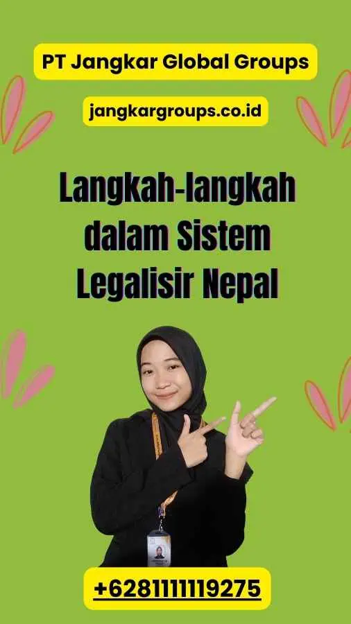 Langkah-langkah dalam Sistem Legalisir Nepal