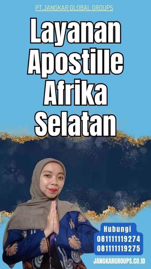 Layanan Apostille Afrika Selatan