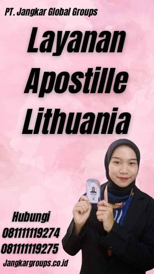 Layanan Apostille Lithuania