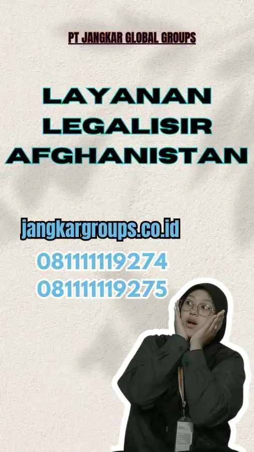 Layanan Legalisir Afghanistan