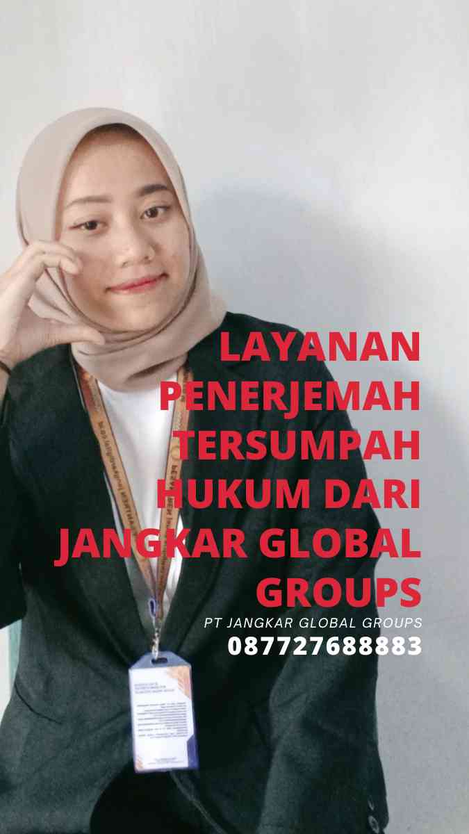 Layanan Penerjemah Tersumpah Hukum dari Jangkar Global Groups