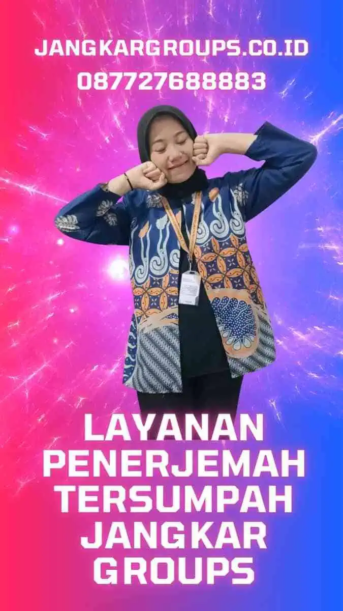 Layanan Penerjemah Tersumpah Jangkar Groups